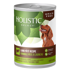 Eagle Holistic Select Canned Grain Free Lamb Pate Dog Food 12/13 oz Case eagle, eagle holistic select, eagle holistic, chicken, canned, dog food, dog, gf, Grain free, pate